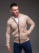 Бомбер чоловічий повсякденний у стилі casual M бежевий 4319343s2 - изображение 4