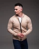 Бомбер чоловічий повсякденний у стилі casual M бежевий 4319343s2 - изображение 6