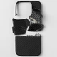 Чехол Proove Carbon Slim with Magnetic Ring iPhone 16 Pro Max Onyx - изображение 7