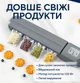Вакууматор побутовий для продуктів, домашній кухонний вакуумний пакувальник для дому , кухні , м'яса , упаковки їжі , зберігання вакуумні пакувальники на кухню - изображение 2