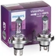 Комплект галогенових ламп PHILIPS H4 12342VPC2 VisionPlus +60% 60/55W 12V P43t (2 шт) - изображение 1