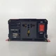 Преобразователь напряжения 12V 220V UKC 2000 Вт, автомобильный инвертор с подключением к аккумулятору и прикуривателю, инвертор с USB-выходом и дисплеем для ноутбука, телевизора, роутера, освещения и аварийного питания, C20-K00 - изображение 3
