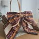 Великодній набір на кошик Ototextile "Родинний дім" орнамент помаранчевий 110-К 1/17 ВН - зображення 1