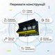 Клапан припливної вентиляції 1500м3/год для ферми теплиць 60x32,5х16см настінна створка з дефлектором - зображення 2