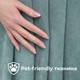 Комплект штор 2 шт 150х260 см, Soft Velvet Lux шторы, гардины, портьеры на штоной тесьме V-26 ментол - изображение 2