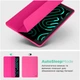 Чехол для планшета ArmorStandart Smart Fold Pen для Samsung Galaxy Tab A11 с креплением для стилуса Rose Red (ARM89307) - изображение 6