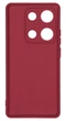 Панель Soft Silicone Case для Redmi Note 14S (4G), Бордовий - зображення 2