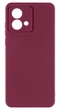 Панель Soft Silicone Case для Motorola G84, Бордовий - зображення 1