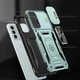 Чехол противоударный Epik Defender Cam Ring Case для Samsung Galaxy A36 5G / A56 5G Зеленый / Light Green - изображение 5
