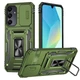 Чехол противоударный Epik Defender Cam Ring Case для Samsung Galaxy A36 5G / A56 5G Оливковый / Army Green - изображение 1