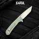 Ніж Складаний Karda J277 Tanto Jade - зображення 2