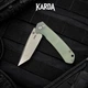 Ніж Складаний Karda J277 Tanto Jade - зображення 3