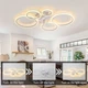 Светильник 100 см LED 72W, диммерный, 6 скоростей, современный дизайн - изображение 3