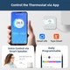 Смарт термостат для котла BEOK CONTROLS, проводной 2 wires, Wi-Fi, программируемый, настенный - изображение 2