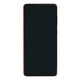 Дисплей (екран) Samsung N770 Galaxy Note 10 Lite, З рамкою, З сенсорним склом, Amoled, Червоний - 206607 - зображення 1