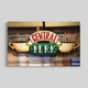 Інтер'єрна картина Друзі, Central Perk, Friends (1994), серіал, 38×60 см (id7297) - зображення 1