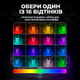Светильник настольный ночник Crystal light RGB 16 цветов на аккумуляторе + пульт Светильник роза 20 см РГБ - изображение 3