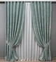 Комплект готовых штор VR-Textil Жаккард Sultan XO №1148ш Бирюзово-серый 150х270 см 2 шт (30-956) - изображение 2