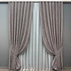 Комплект готовых штор VR-Textil Жаккард Sultan YL № 1210ш Серо-пудровый 100х270 см 2 шт (31-482) - изображение 2