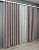 Комплект штор VR-Textil Жаккард Мрамор 100х270 2шт и Тюль 300х270 1210ш-1400т Серо-пудровый с белым 71-007/1 - изображение 3
