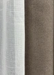Комплект штор VR-Textil Лен Мешковина 100х270 2шт и Тюль 300х270 825ш-115т Темно-бежевый с белым 71-017/1 - изображение 7
