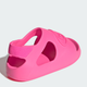 Детские спортивные сандалии для девочки Adidas Campus 00S Foam Slide C HP6979 33 Lucid Pink (4068812770913) - изображение 4