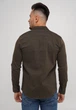Рубашка джинсовая однотонная Trend Collection 18306-4 хаки (HAKI) S (2957430593108) - изображение 11