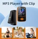 MP3-плеер PINHUI 64GB, Bluetooth 5.3, клипса, FM-радио, шагомер, HIFI, 1.5″ экран - изображение 3