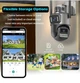 Видеокамера уличная 6 Мп, IP66, с ночным видением, двусторонний звук, WiFi, 360°, SD/облака - изображение 5