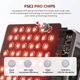 Панель красного света Red Light Therapy, 78 Dual Chip LED 660 нм 850 нм, регулировка яркости и угла - изображение 4