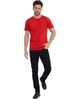 Футболка базовая мужская Combined Blank Apparel TST0201.RED XXL красная (2228682272013) - изображение 5