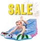 Горка водная Playtive Junior VE-20009, пластиковая, голубая, детская - изображение 2