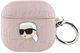 Чехол Karl Lagerfeld Monogram Karl Head Case для Apple AirPods 4 Pink (3666339452124) - зображення 1