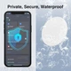 Умный трекер Fitabok Smart Tracker Tag 4-Pack для Apple Find My, Bluetooth маячок с чехлом - изображение 6