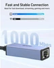 Адаптер сетевой BENFEI 000317 USB-C/USB-A на RJ45 Gigabit Ethernet, без драйверов - изображение 3