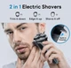 Бритва DOAO Electric Razor A3-Pro, мужская, 2-в-1, обновлённая модель - изображение 2