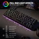 Магнитная Игровая ATTACK SHARK X68 HE Rapid Trigger Черная Contour Клавиатура, 60%, 8K, RGB, Hot Swap - изображение 7