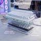 Магнитная Игровая ATTACK SHARK X68 HE Rapid Trigger Белая Клавиатура, 60%, 8K, RGB, Hot Swap - изображение 9