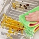 Защитный экран от брызг жира 84*32,5см фольга плотный материал - изображение 8