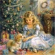 Набор для вышивки крестом JOZYSH «Розовое чудо» 40×40 см, 14 CT, канва Аида с нанесенным рисунком, полная зашивка - изображение 1