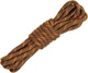 Шнурки круглые для обуви Shoelaces 140 см Brown golden - изображение 2
