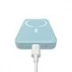 Повербанк Baseus Magnetic Mini Fast Charge Power Bank 10000mAh 20W PD3.0 MagSafe голубой (PPCX030003) - изображение 8