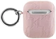 Чехол Karl Lagerfeld Monogram Karl Head для Apple AirPods 1 / 2 Pink (3666339283759) - зображення 2