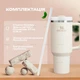 Термочашка Stanley Quencher H2.0 Flowstate 40 oz (1,182 л) Бежевая - изображение 6