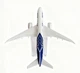 Модель літака Boeing 787 Dreamliner 1:400 металева лита колекційна модель пасажирського авіалайнера 16 см - зображення 6