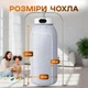 Сушарка електрична, портативна для одягу з чохлом та пультом керування - зображення 8