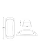 Світильник вуличний FRANCY OP SMART PACK BLACK OPAL E27 чорний FUMAGALLI - зображення 3