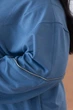 Жіночий костюм у спортивному стилі plus size " Кант " джинсовий 66/68 - зображення 6