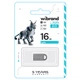 Флеш-накопичувач Wibrand USB 2.0 Lynx 16Gb сріблястий - зображення 2