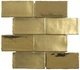 Мозаика Dune 187280 Grace 30*30 золотистая керамическая - изображение 1